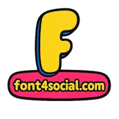 Font4Social Logo