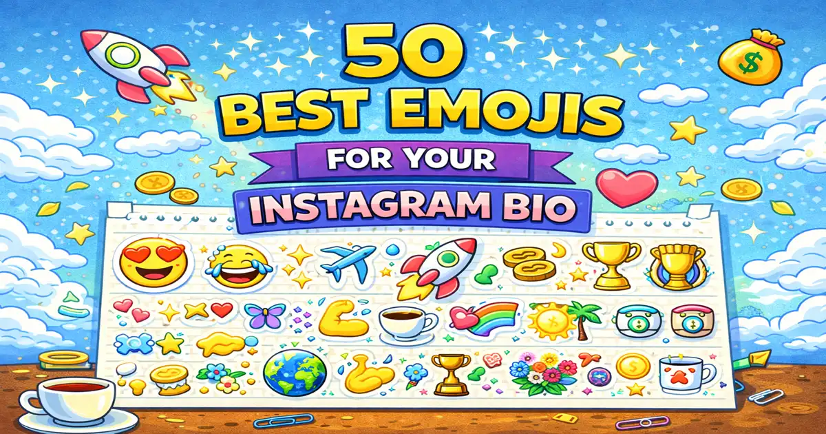 50 Best Emojis for Your Instagram Bio (Sorted by Niche)